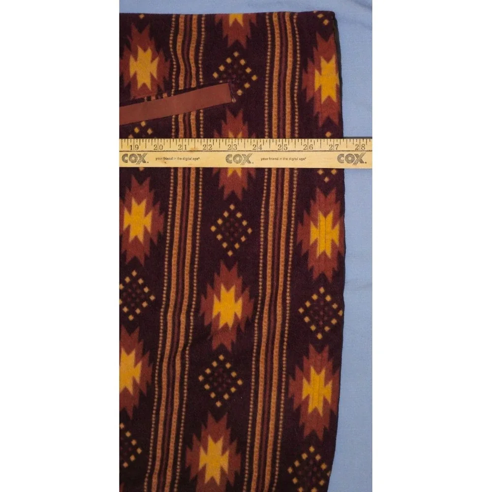 Duluth Trading Pullover Men XL Aztec Navajo Snap Fleece Sweatshirt Sweater - Picture 7 of 8